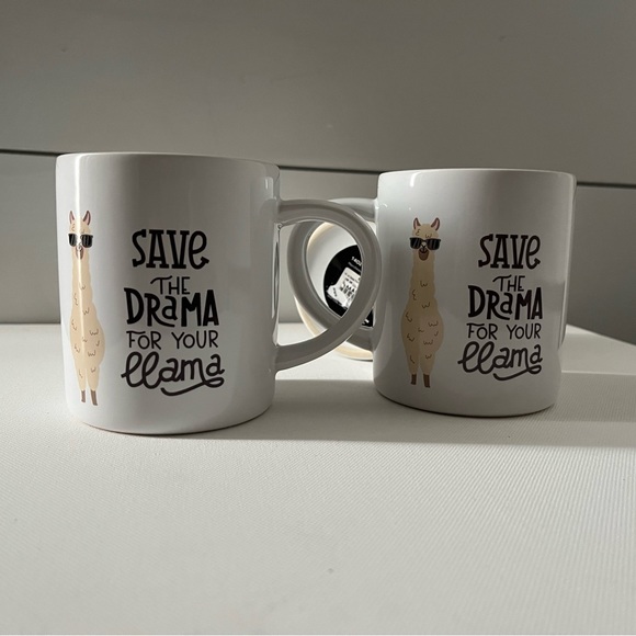 Manna Llama 14oz Coffee Cup NEW - Picture 4 of 9